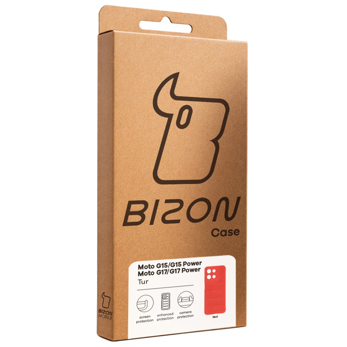 Pancerne etui Bizon Case Tur do Motorola Moto G17 / G17 Power / G15 / G15 Power